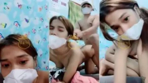 Feby Ngewe Rambutnya Ditarik Doggy Genjot