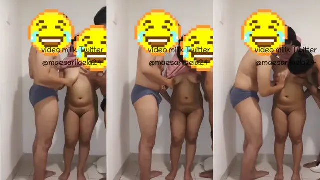 Tante Jilbab Layani 2 Pria