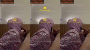 Hijab Ngentot Daisy Bae Sampai Crot di Wajah