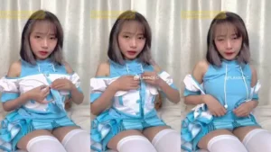 Abg Cantik Cosplay Rambut Pirang Colmek Enak 1